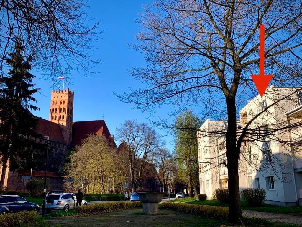 Widok Zamku O Poranku Apartman Malbork Kültér fotó